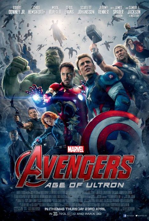 Avengers age of ultron film poster image