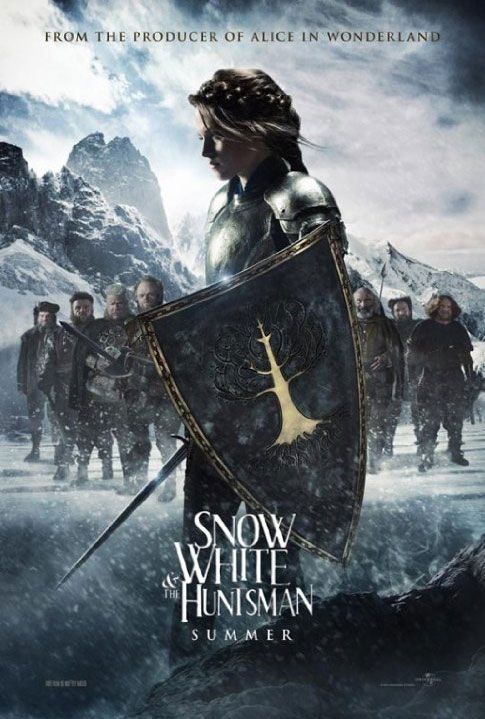 Snow white and the huntsman film poster image