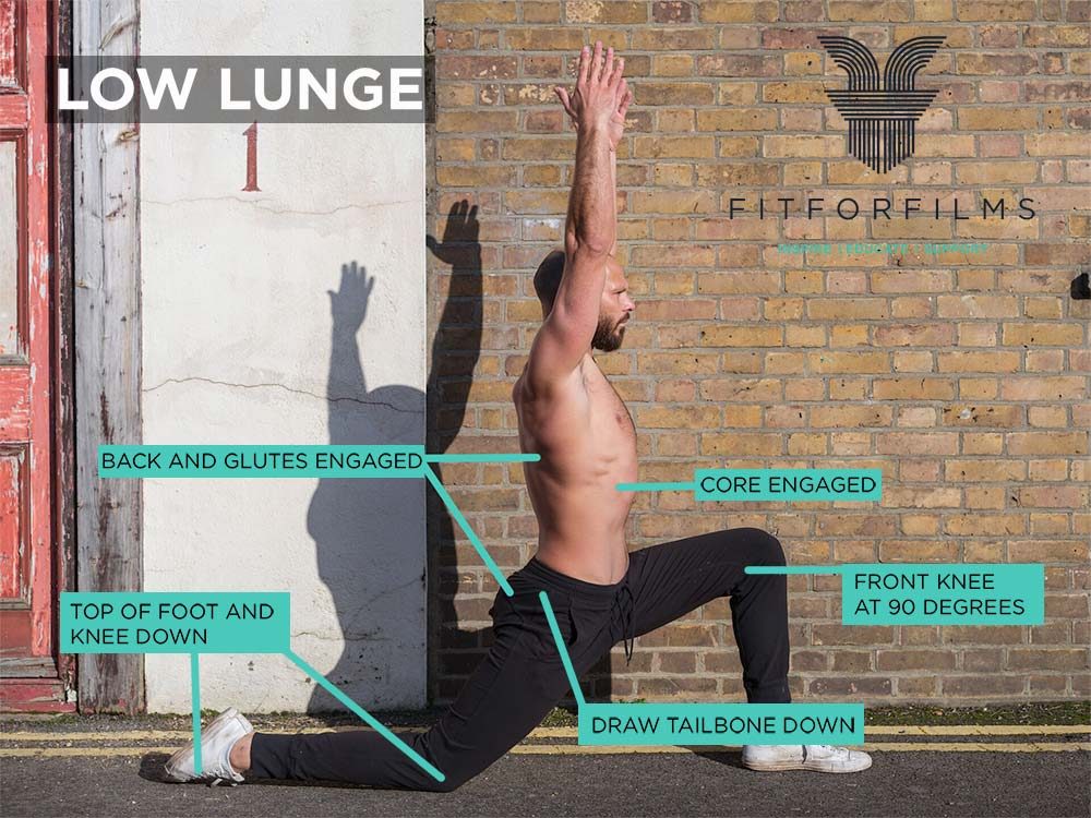 low lunge image